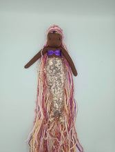 Lade das Bild in den Galerie-Viewer, Stoffpuppe Meerjungfrau-Prinzessin - gold