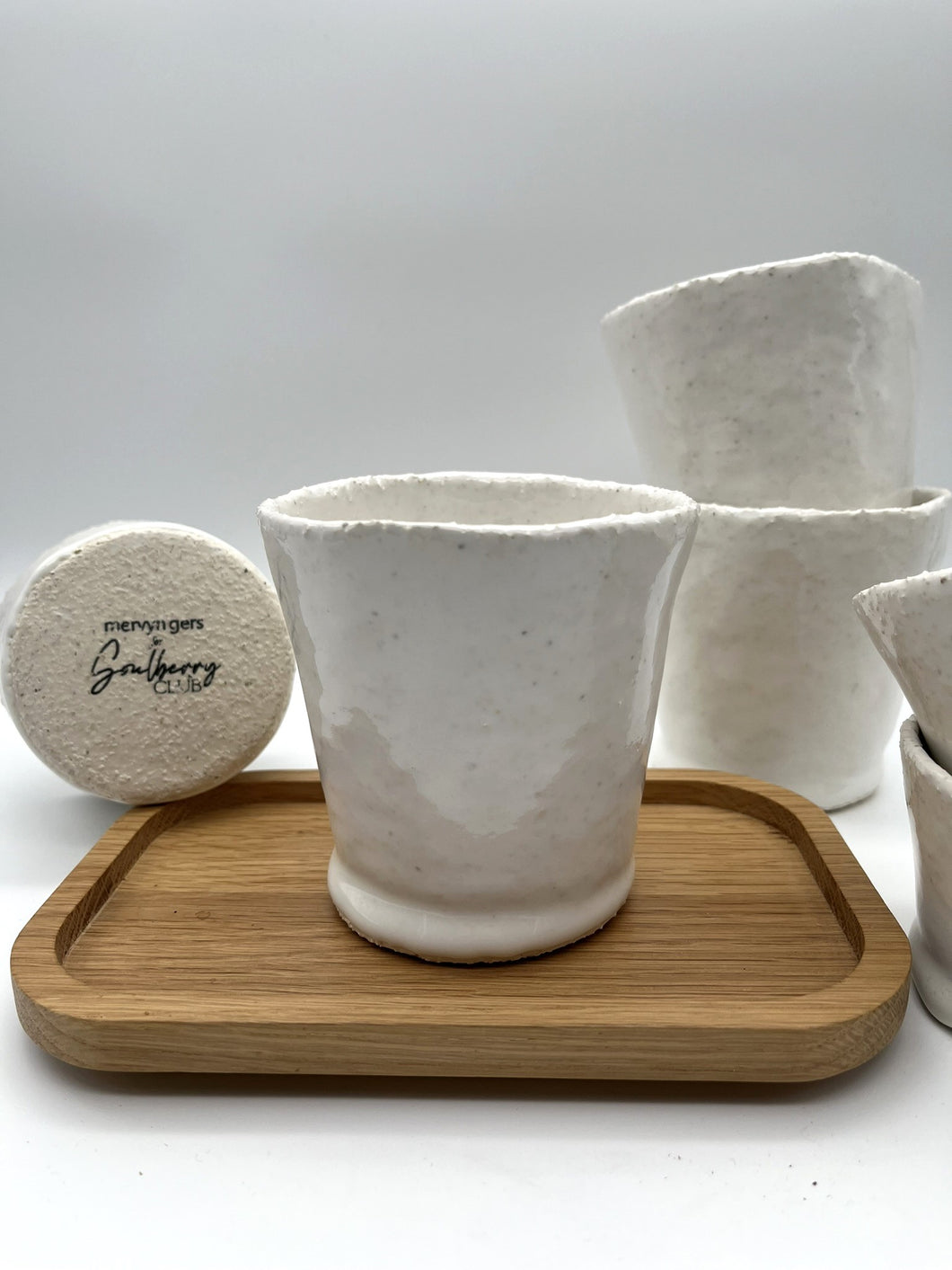 Großer Becher „GiVe“ - Gloss White